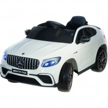 Детский электромобиль Toyland Mercedes Benz GLC 63S Coupe белый