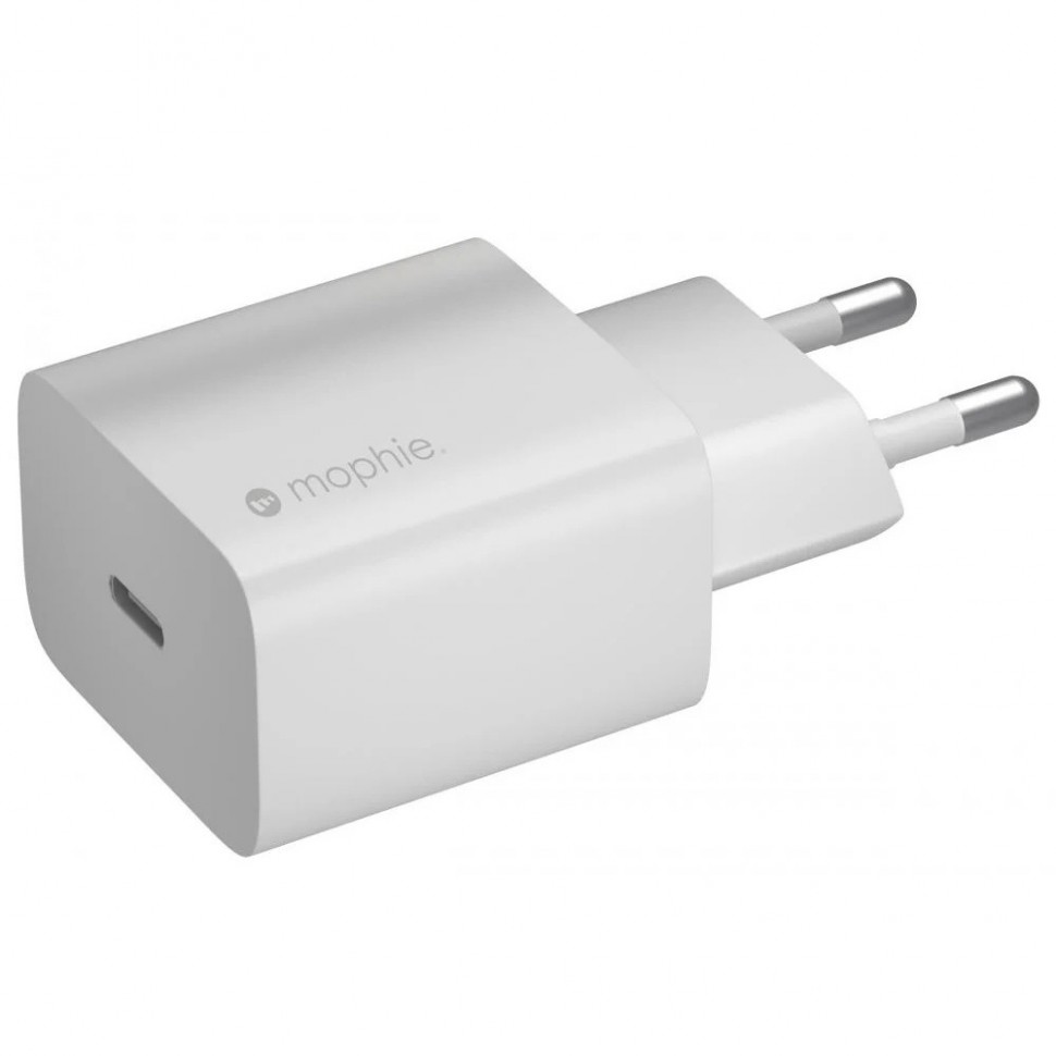 Зарядное устройство Mophie Wall Adapter (USB-C), белый Зарядное устройство Mophie Wall Adapter (USB-C), белый