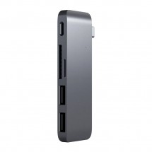 USB разветвитель Satechi Passthrough Hub (ST-TCUPM) Space Gray