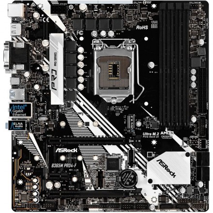 Материнская плата Asrock B365M PRO4 LGA1151 Intel B365 mATX BOX B365M PRO4-F