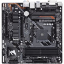 Материнская плата Gigabyte AMD B450 SAM4 MATX B450 AORUS M