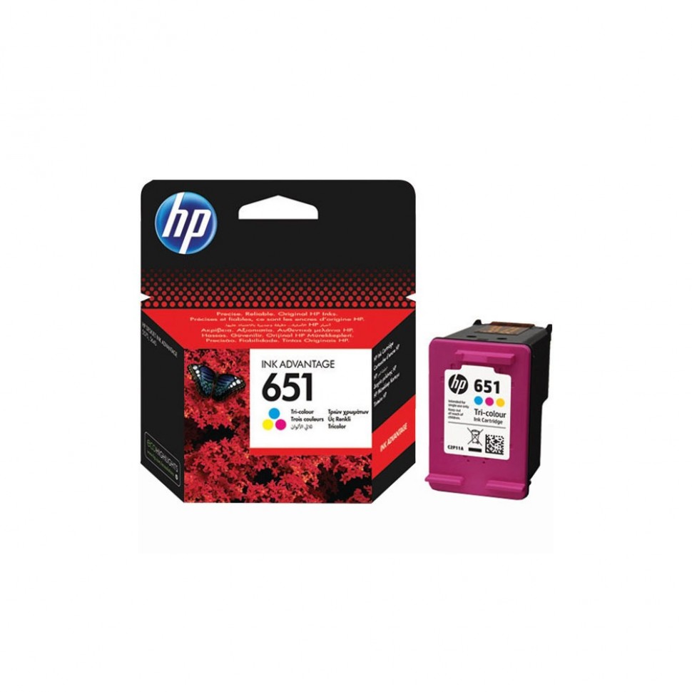 Картридж HP 651 трёхцветный (C2P11AE) Картридж HP 651 трёхцветный (C2P11AE)