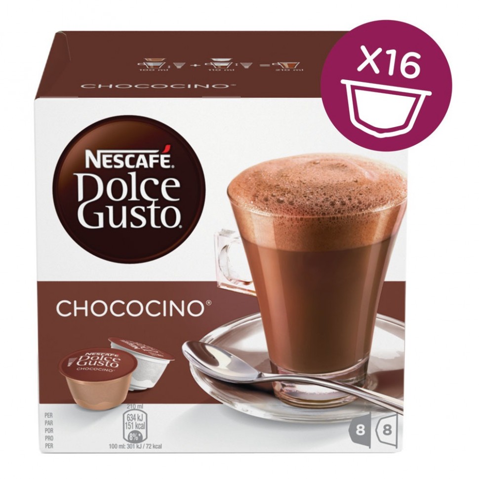 Капсулы для кофемашин Nescafe Chococino Капсулы для кофемашин Nescafe Chococino