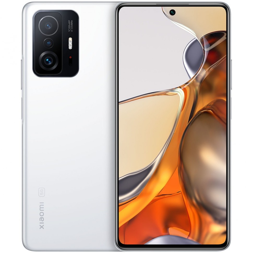 Смартфон Xiaomi 11T Pro 128 ГБ лунный белый Смартфон Xiaomi 11T Pro 128 ГБ лунный белый