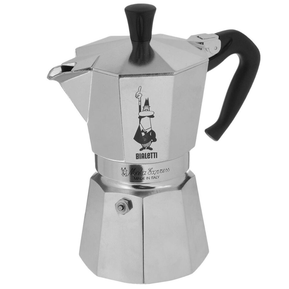 Гейзерная кофеварка Bialetti Moka Express 1162 Гейзерная кофеварка Bialetti Moka Express 1162