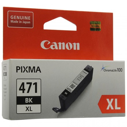 Картридж Canon CLI-471XL BK 0346C001