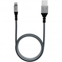 Кабель Vipe USB-Lightning, серый VPCBLMFINLNGR