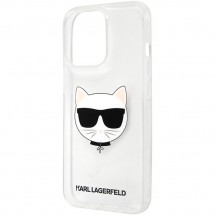 Чехол для смартфона Karl Lagerfeld Choupette для iPhone 13 Pro, прозрачный