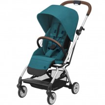 Детская коляска Cybex Eezy S Twist 2 SLV River Blue с бампером