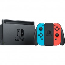 Игровая приставка Nintendo Switch неоновый синий/неоновый красный