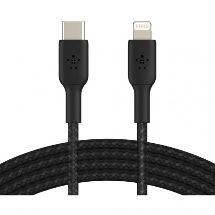 Кабель Belkin USB Type-C-Lightning 1 м, чёрный