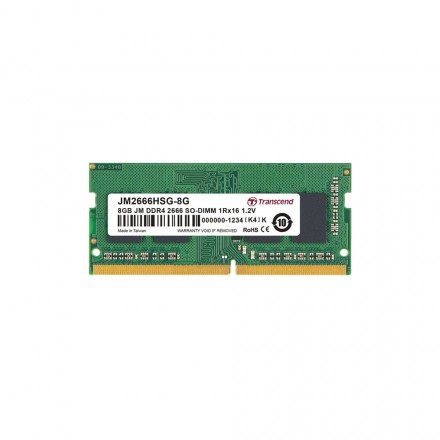 Оперативная память Transcend 8GB DDR4 CL19 (JM2666HSG-8G)