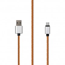 Кабель Rombica USB-USB Type-C, 1 м, охра (cl-05)