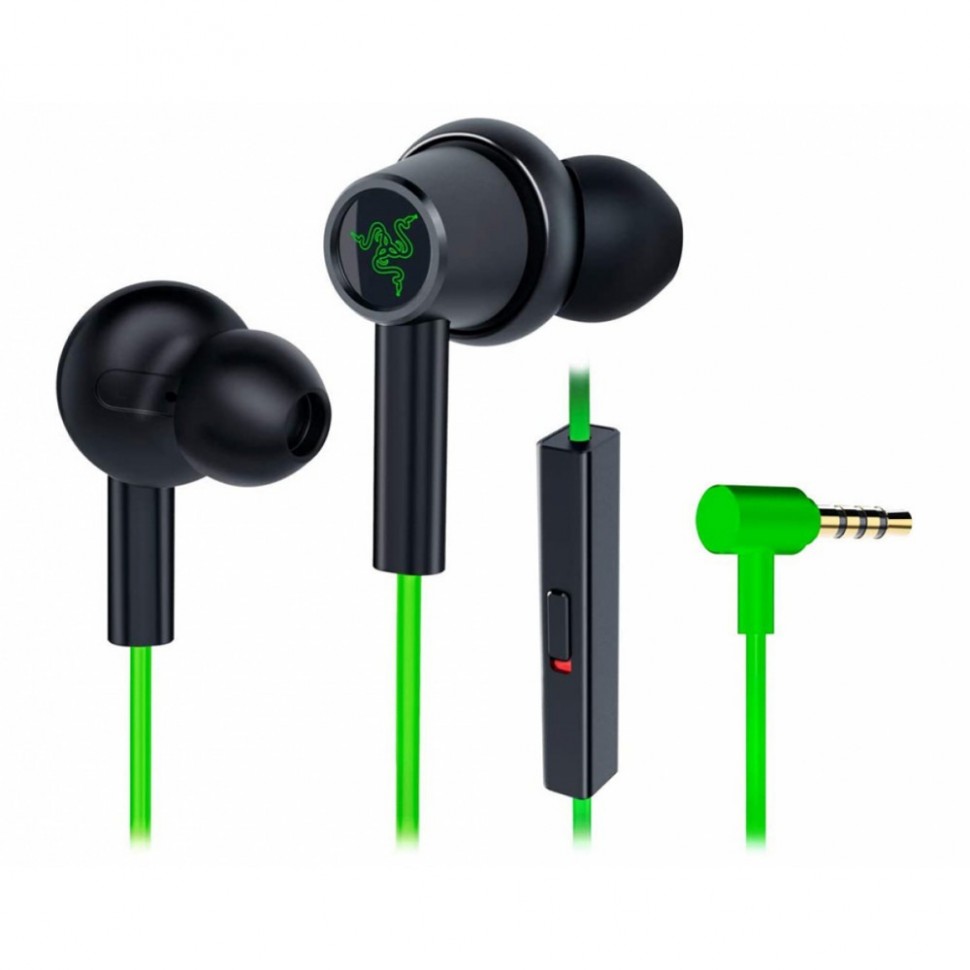 Наушники Razer Hammerhead Duo Console, зелёный Наушники Razer Hammerhead Duo Console, зелёный