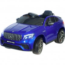 Детский электромобиль Toyland Mercedes Benz GLC 63S Coupe синий