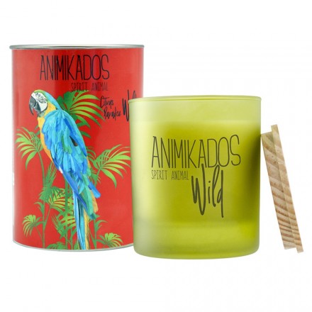 Свеча ароматическая Ambientair Wild Parrot VV040CPAW, цитрусовый