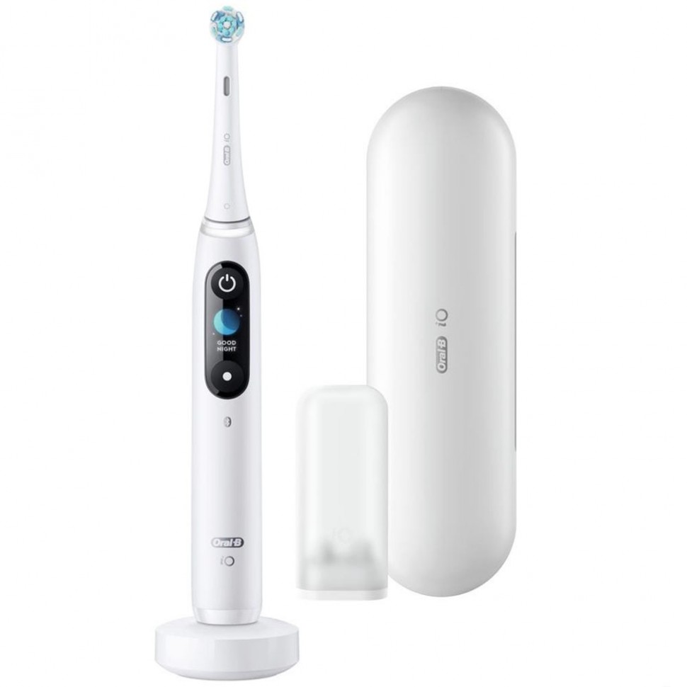 Электрическая зубная щетка Braun Oral-B iO 9 White Alabaster Электрическая зубная щетка Braun Oral-B iO 9 White Alabaster