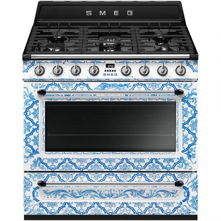 Комбинированная плита Smeg TR90DGM9