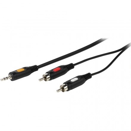 Кабель Vivanco 46030 (3.5 mm jck - 2RCA, 1.5 м)