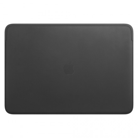 Сумка Apple Leather Sleeve Saddle Black