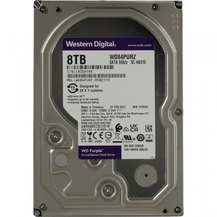 Жесткий диск Western Digital Original SATA-III 8TB (WD84PURZ)