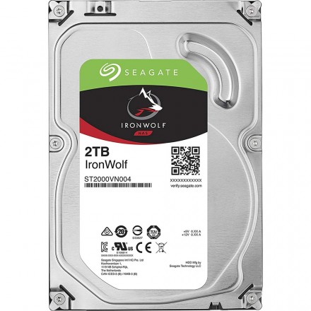 Внутренний HDD накопитель Seagate 2TB 5900RPM 6GB/S 64MB ST2000VN004