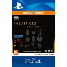 Дополнение Injustice 2 Ultimate Pack PS4, русские субтитры