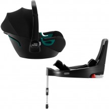 Детское автокресло Britax Roemer BABY-SAFE 3 i-SIZE Space Black, база FLEX BASE iSENSE