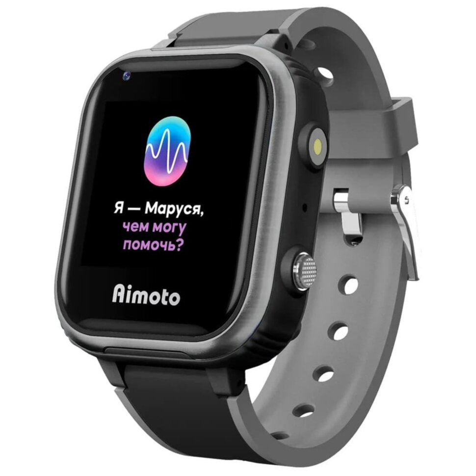 Детские смарт-часы Кнопка жизни Aimoto IQ 4G чёрный (8108802) Детские смарт-часы Кнопка жизни Aimoto IQ 4G чёрный (8108802)