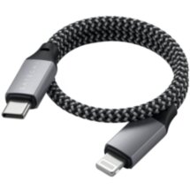 Кабель Satechi ST-TCL10M USB Type-C - Lightning 0.25 м, серый космос