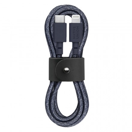 Кабель Native Union BELT-CL-IND-2-NP Belt Cable, 1.2 м, индиго