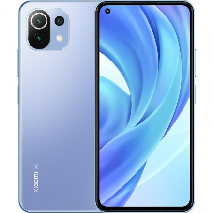 Смартфон Xiaomi 11 Lite 5G NE 128 ГБ мармеладно-голубой